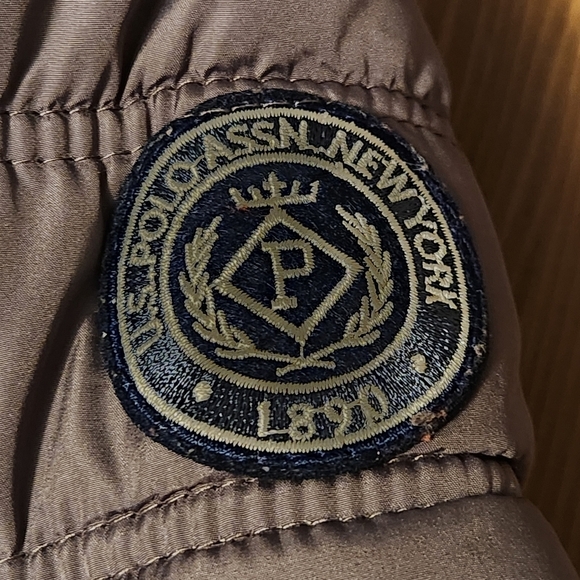 US POLO ASSN New York Womens Jacket Size S With Furry Removeable Hood Grey - Picture 4 of 16